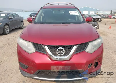 2016 Nissan Rogue S из США, поврежденный, VIN KNMAT2MV4GP630778